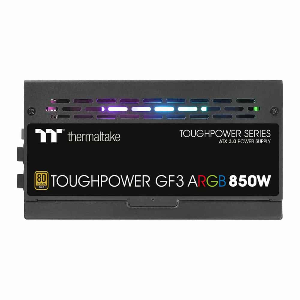 (image for) Thermaltake Toughpower GF3 ARGB 850 Watt Fully Modular PCIe Gen 5 80+ Gold PSU/Power Supply ATX3.0